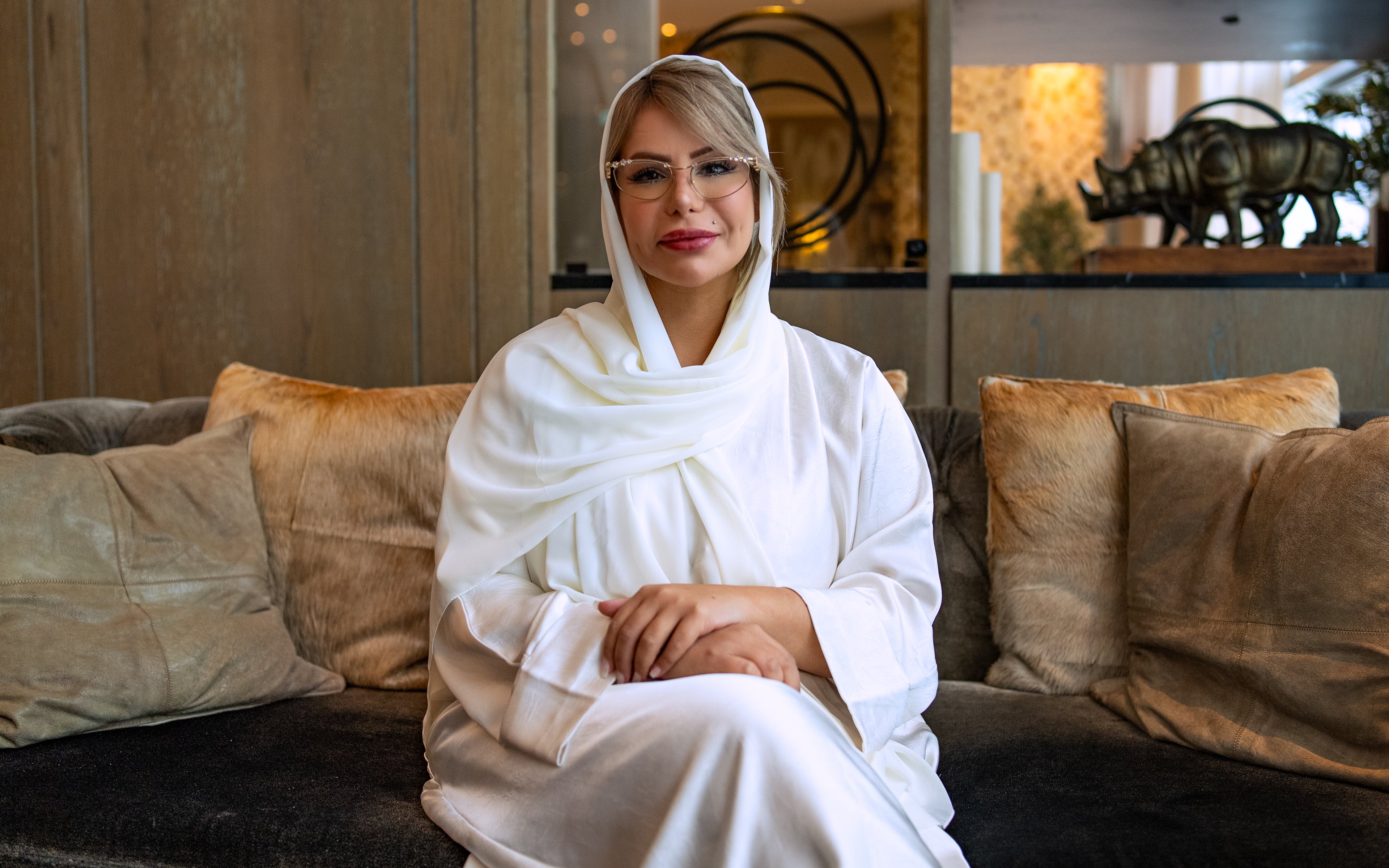 Load video: CEO of Nadeen Alfahad Perfumes, Nadeen Almunaei. 